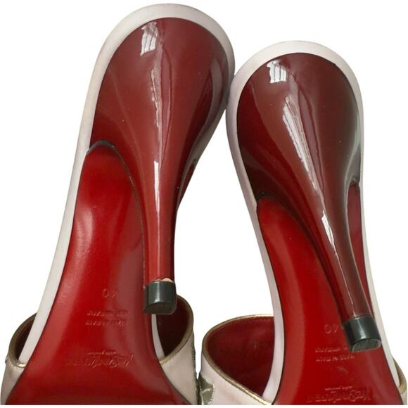 Yves Saint Laurent YSL Lotus Heels Tom Ford Final Collection 2004 Size 40 - Picture 11 of 16